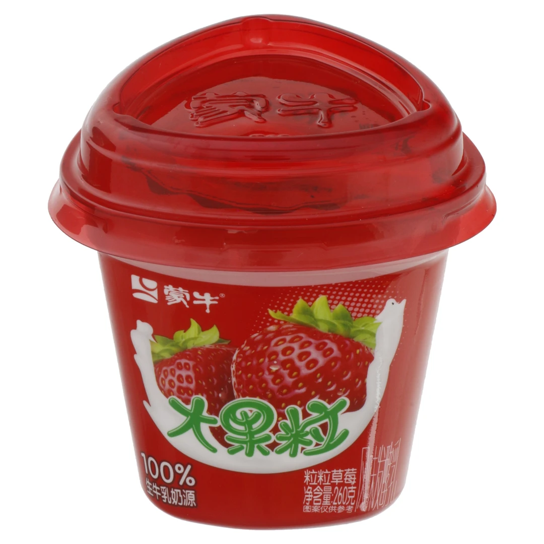 MENGNIU/蒙牛大颗粒粒粒草莓酸奶260g