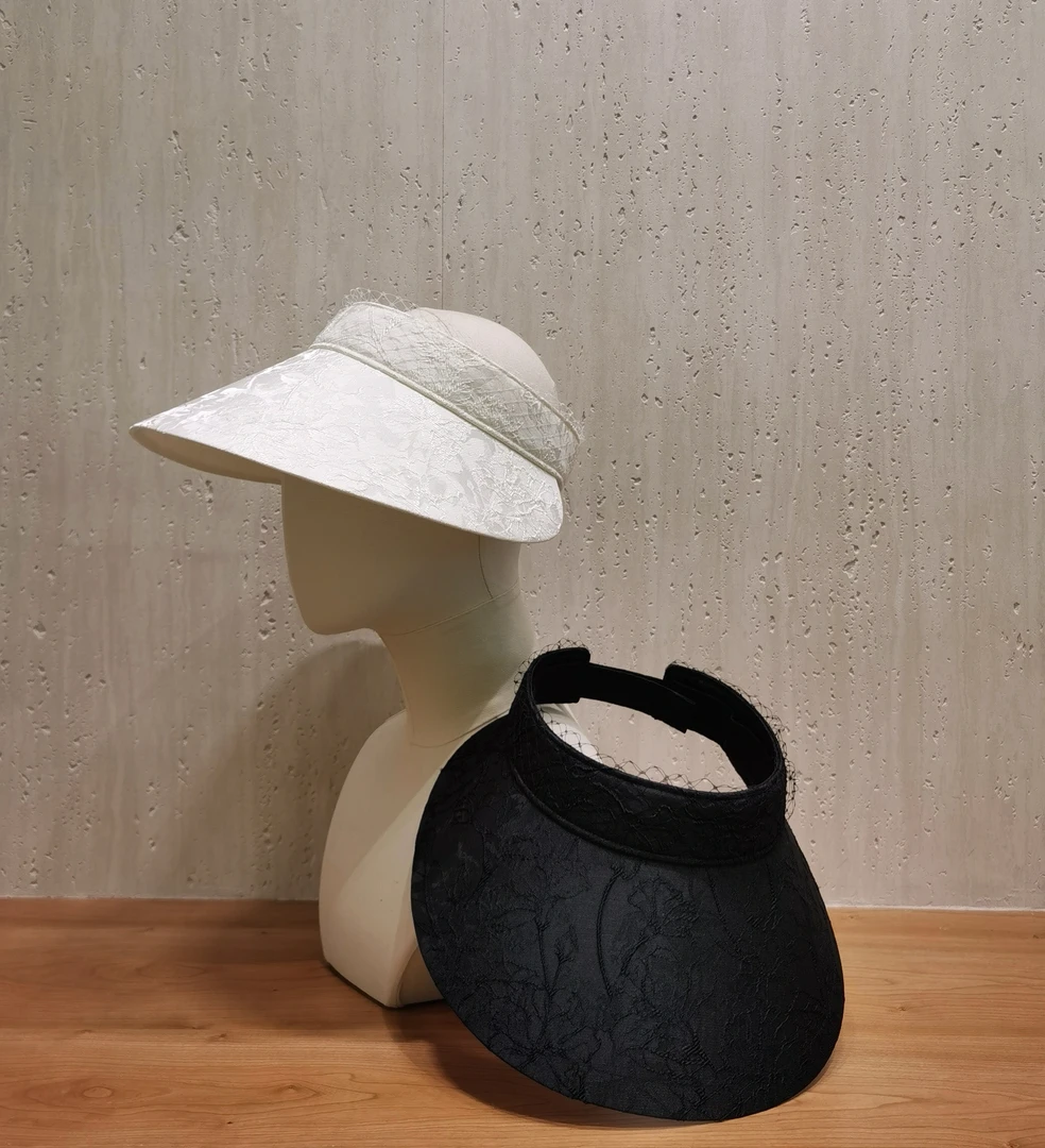 夏季新款国风休闲空顶帽太阳帽子女潮