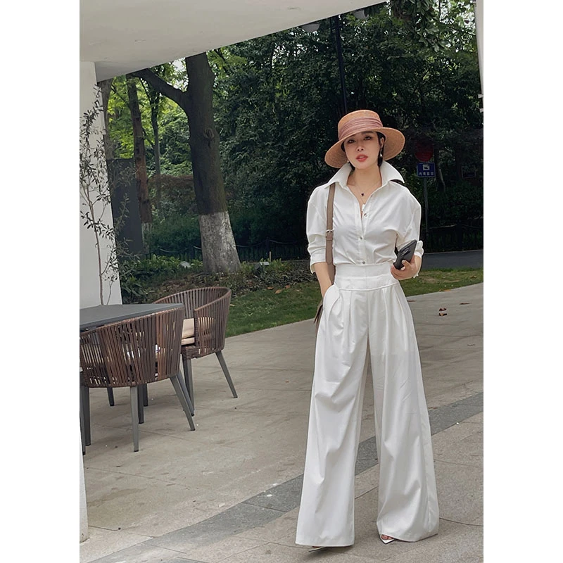 [稀缺艾草纤维]限量意式老钱风空间艺术腔调衬衫Y1809