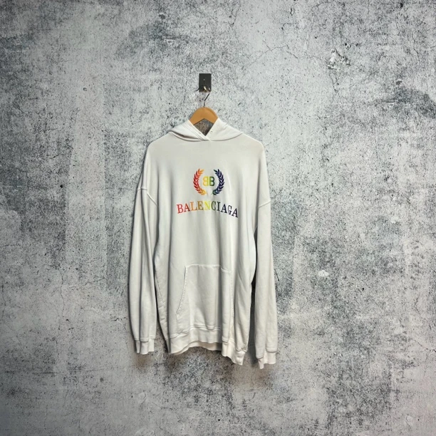 全新存放品 / 巴黎世家 彩色麦穗 卫衣 /公价7800/#1166