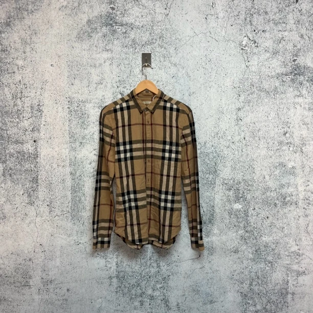 【95新】Burberry 巴宝莉 经典格纹衬衣 / S码 /公价7000/1302
