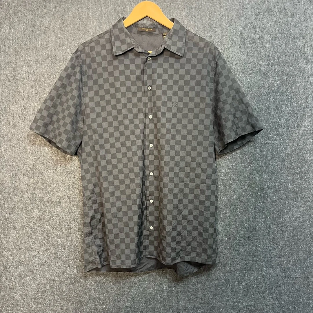 【95新】LV 路易威登棋盘格衬衫/L码/95新/公价5800