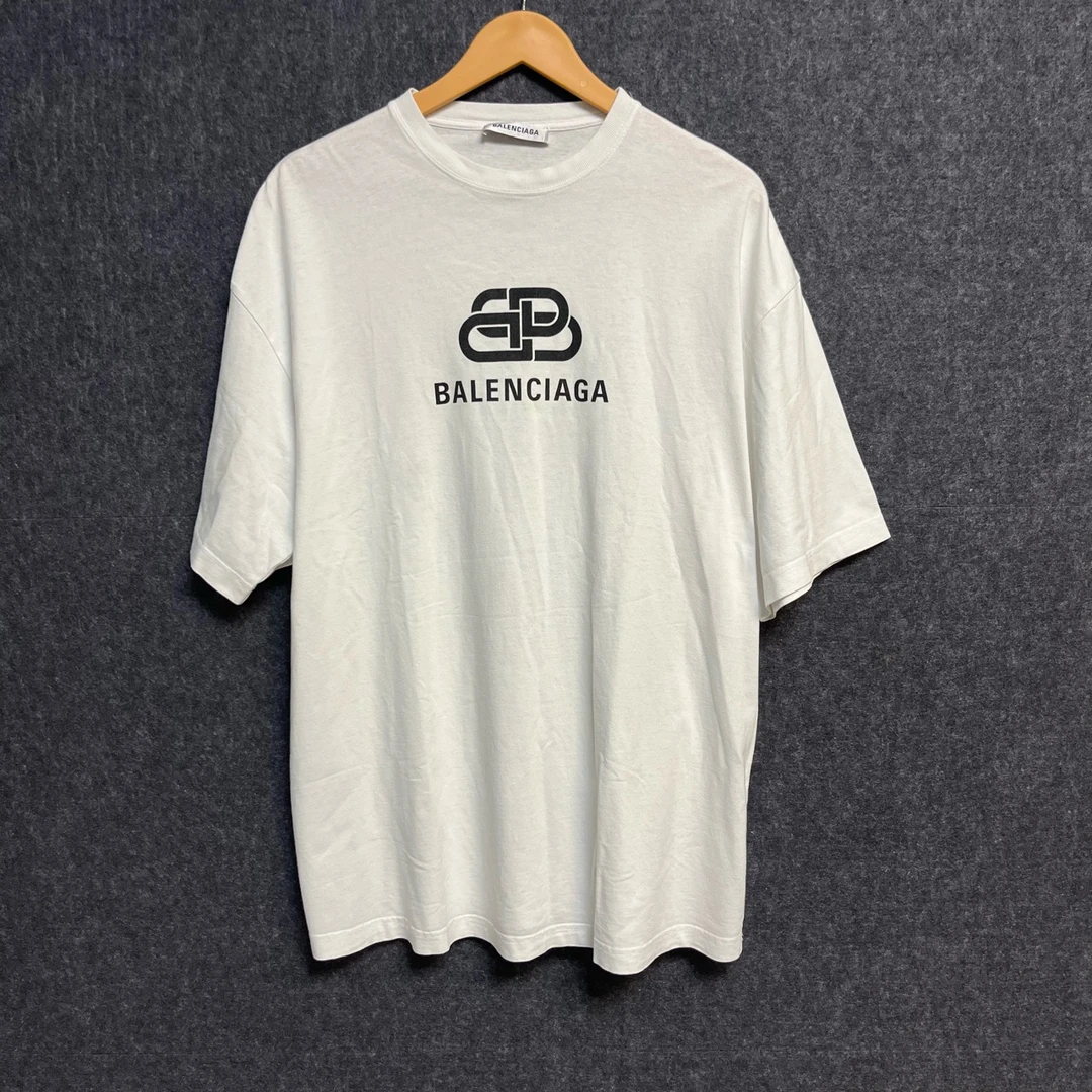 【98新】巴黎世家 Balenciaga 锁扣印花短袖  / xs码 / 公价3391