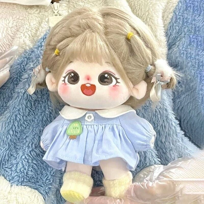 棉花娃娃公仔无属性炸毛网红玩偶送衣服高颜值可爱送女孩子闺礼物