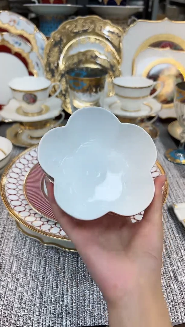 【闪购商品】瓷片5英寸梅花碗 福利价