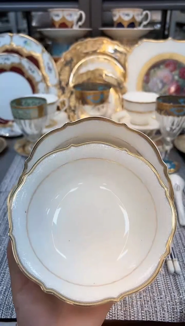 【闪购商品】瓷片6英寸水果碗微瑕2个