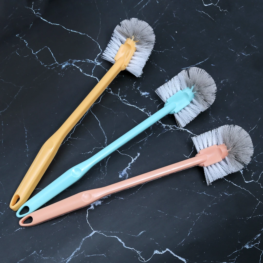 蹲厕刷座便刷一体马桶刷不掉毛耐用无死角清洁刷家用酒店用加长刷