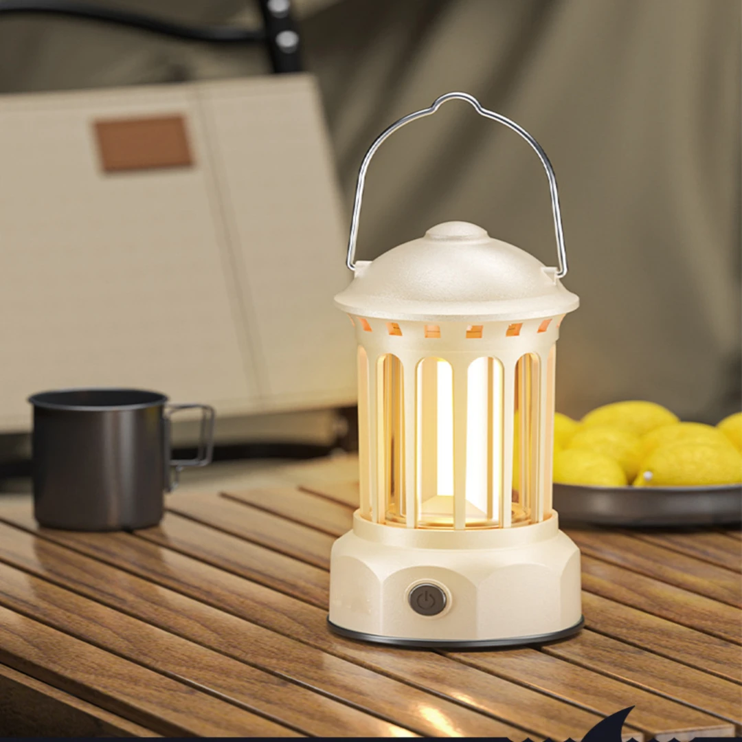 LED长续航挂式复古露营灯帐篷野营营地氛围灯野外照明灯户外