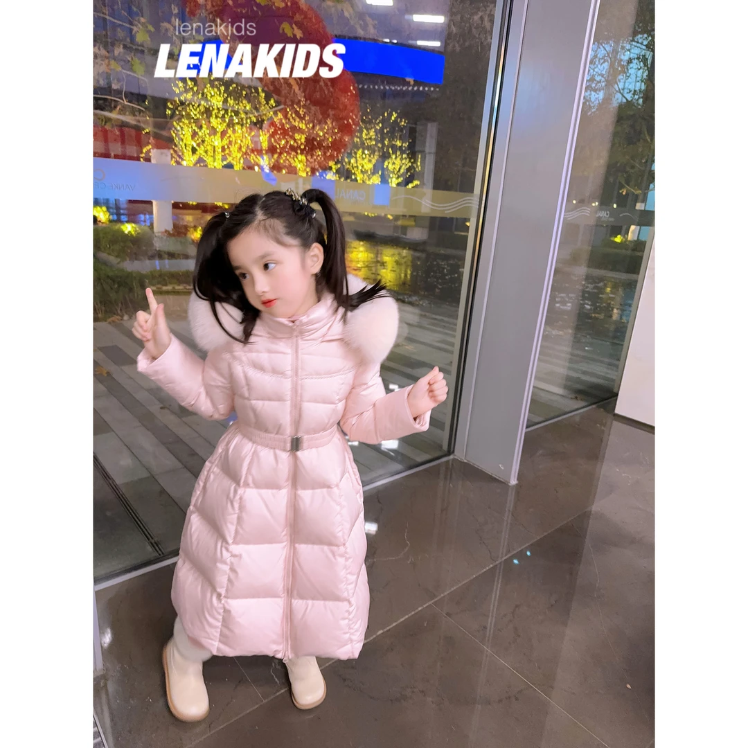 Lenakids【年中狂欢】【行走羽绒被·大长款狐狸毛·90羽绒服】23122201