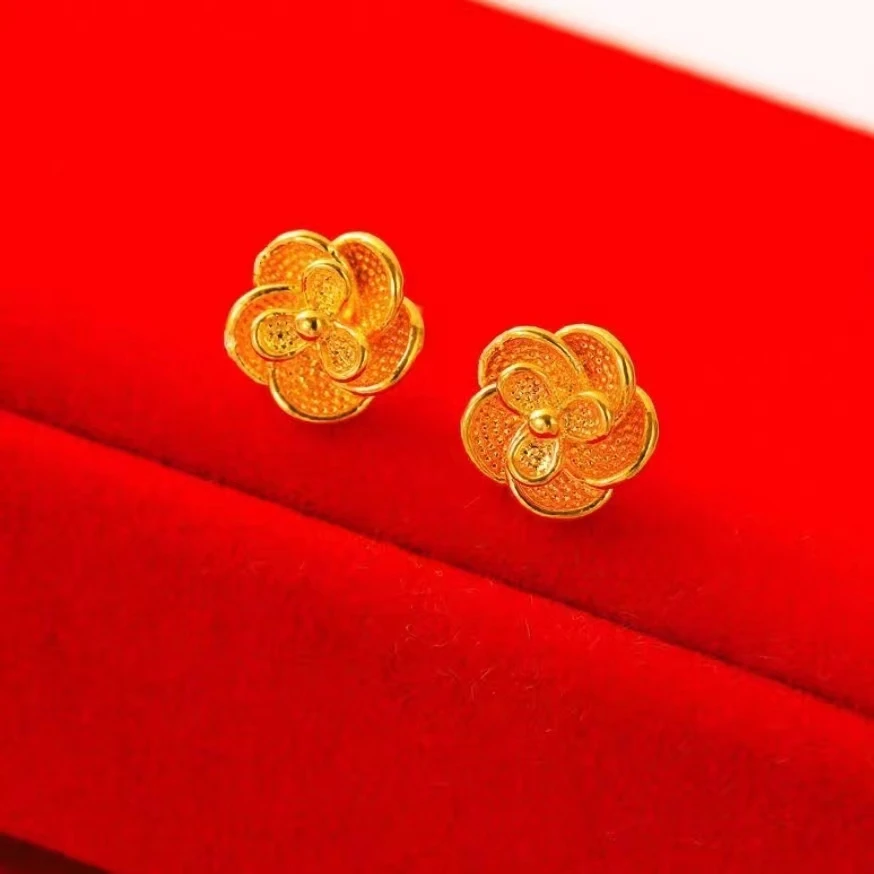 随手拍（新人礼专享）简约樱花花耳钉夏季简约女士耳钉