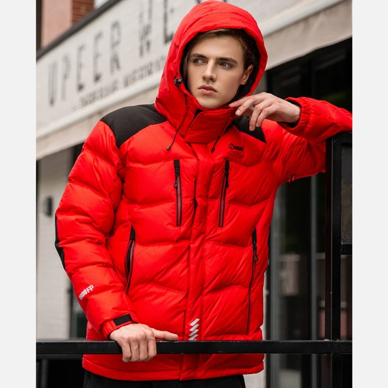 户外白鹅绒加厚羽绒服短款防水负40度F8161649