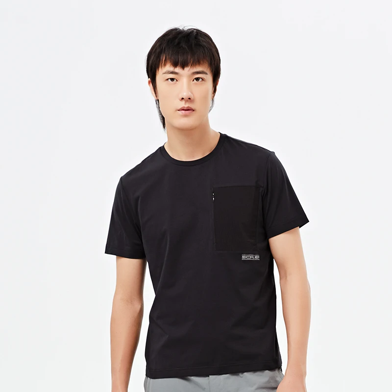 SCALER/思凯乐短袖T恤男款透气宽松速干衣健身跑步服新款F4113170