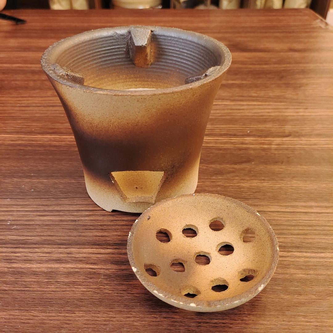 潮州复古手工家用风炉仔碳炉围炉煮茶耐热窑变大壮炉
