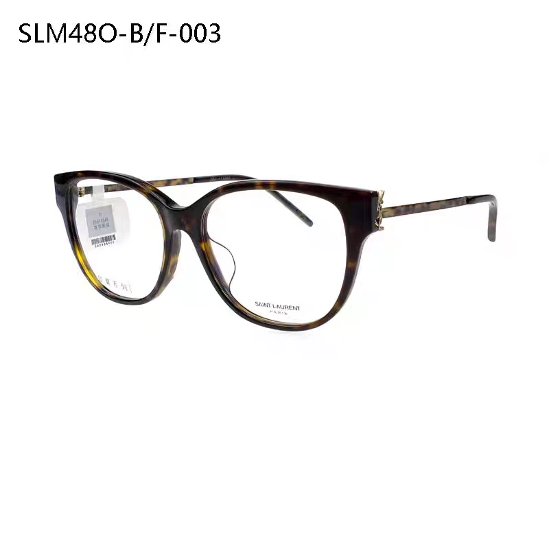 YSL圣罗兰眼镜框SLM48OB/F近视眼镜架光学眼镜大框女款胶囊素颜镜