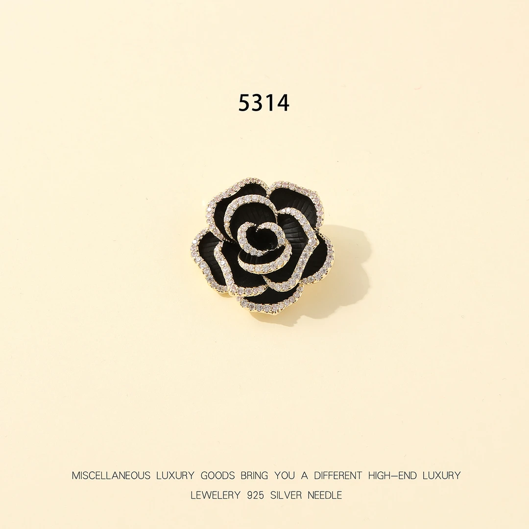 5314#气质轻奢时尚百搭复古简约经典简约胸针首饰