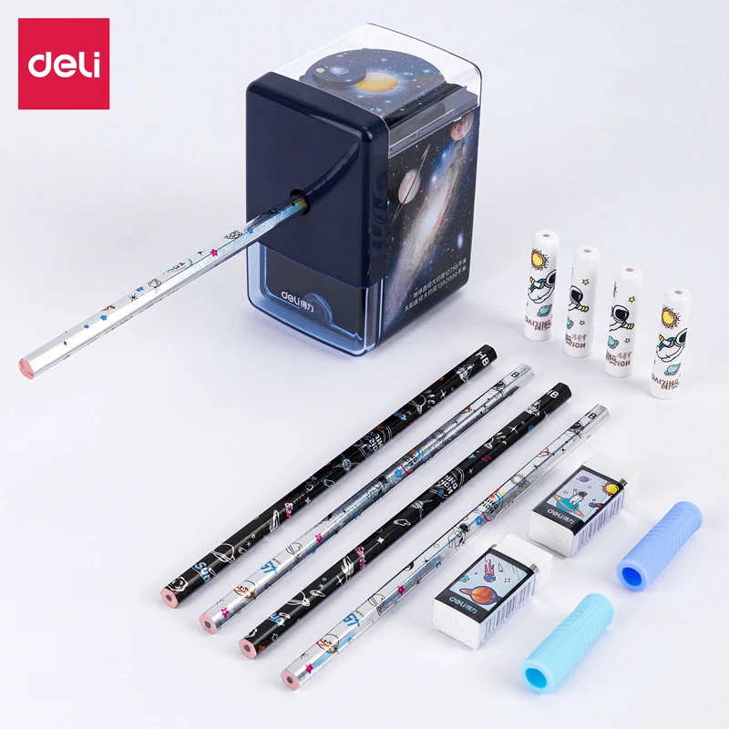 Deli/得力得力68909文具套装(蓝)(盒)