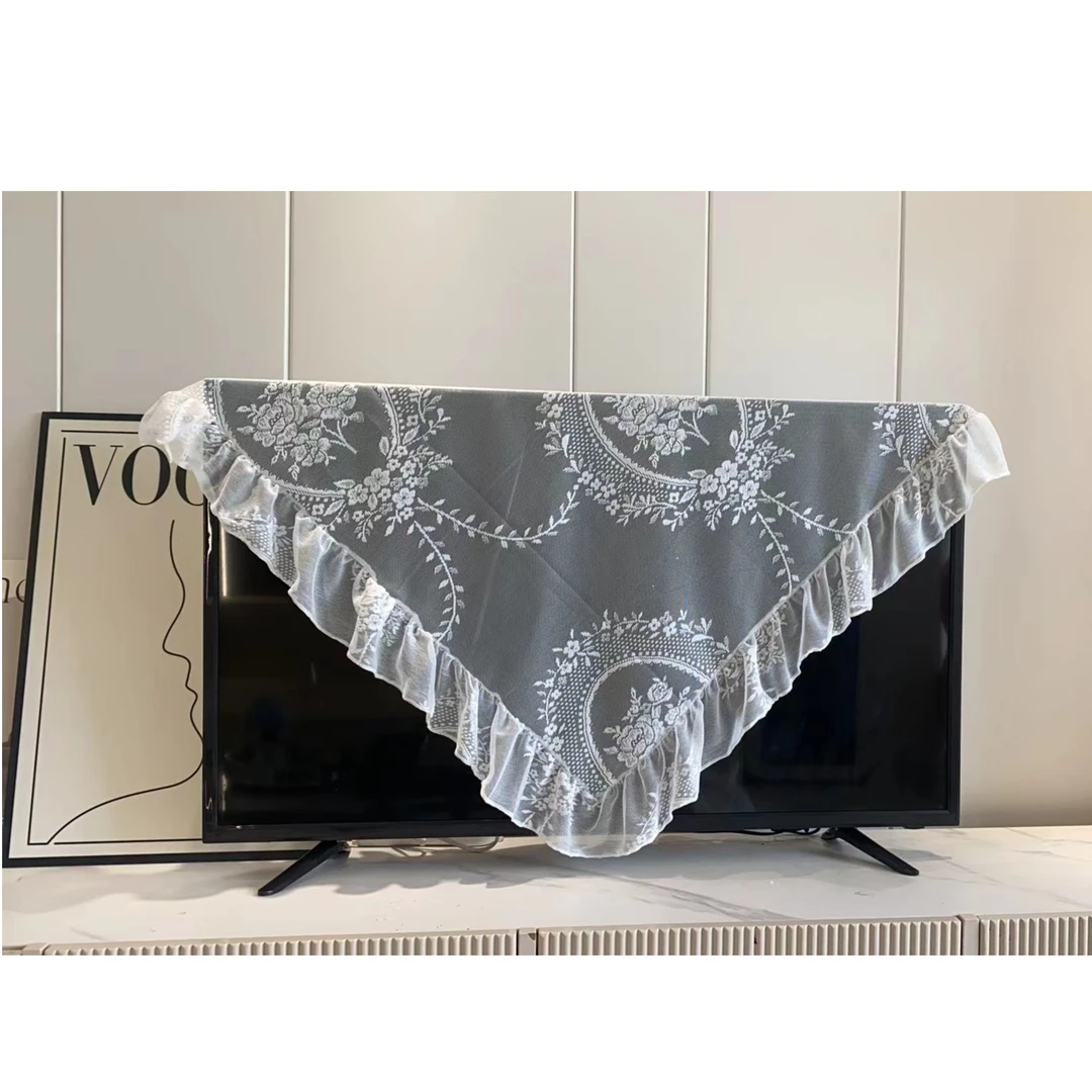 友创】法式复古公主蕾丝桌布圆桌方形餐桌茶几布ins风白色浪漫盖布