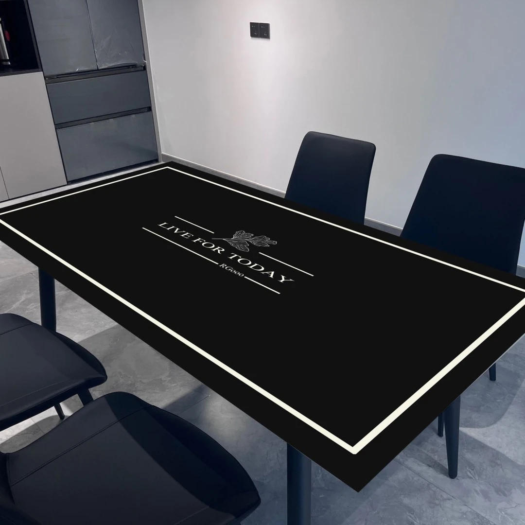 简约高档桌垫软垫桌布防水防油免洗PU餐桌垫家用轻奢防烫茶几垫