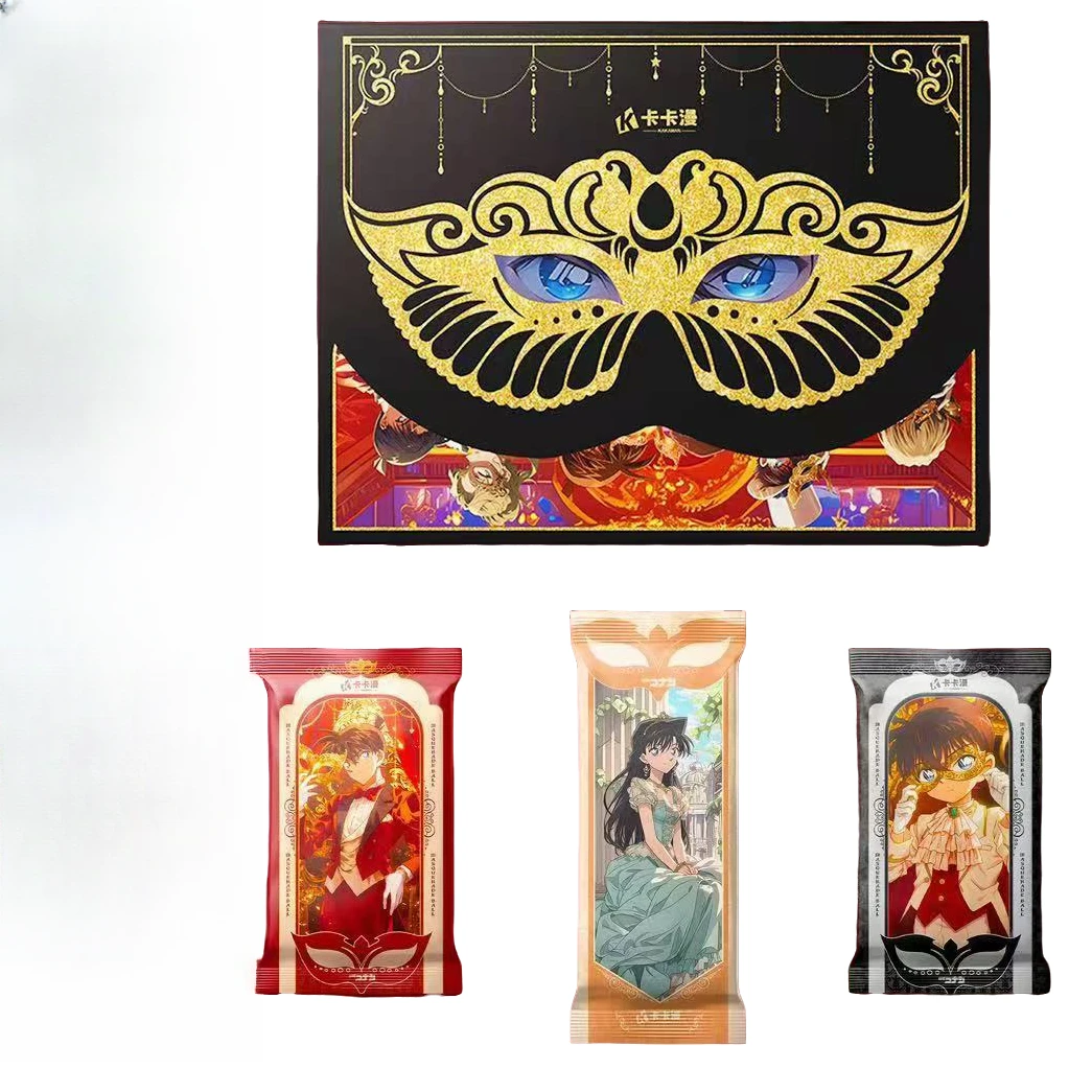 【非酋叠叠】卡卡漫 名侦探柯南 第二弹 假面舞会卡牌  默认代拆