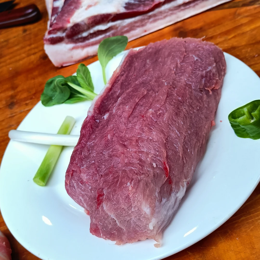 熟食本地猪当天现杀新鲜大里脊/脊肉约500g