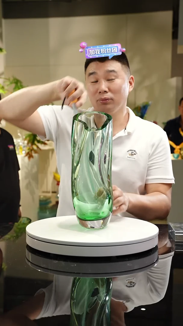 【闪购商品】琉璃手工艺品福利花瓶大号