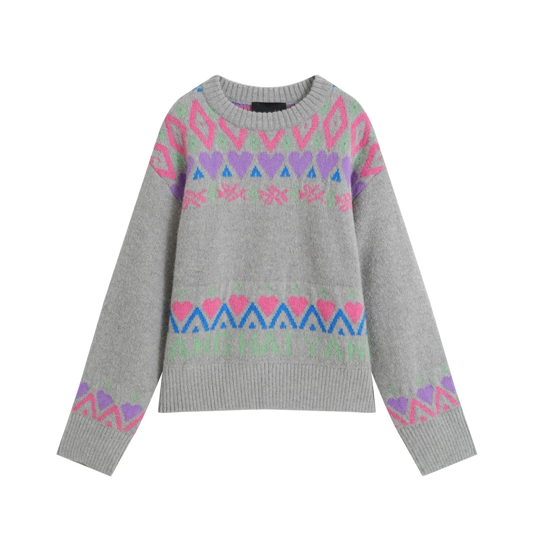 【邵邵专属】YANGHAIYANG费尔岛套头毛衣