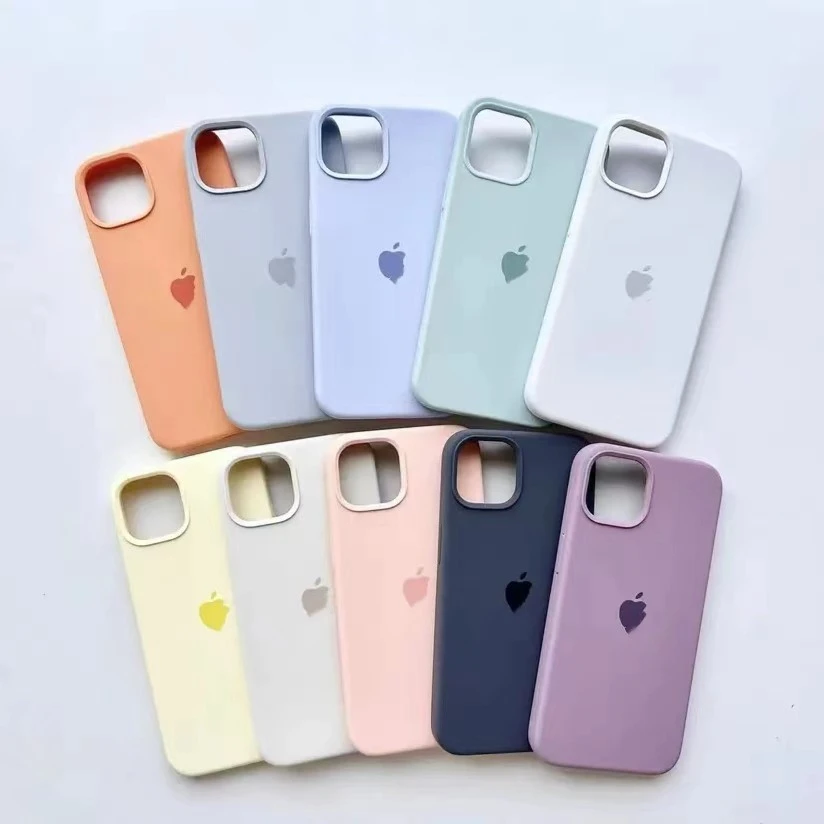 【半包】适用苹果12promax液态硅胶iphone11/XR/XS手机壳7/8plus