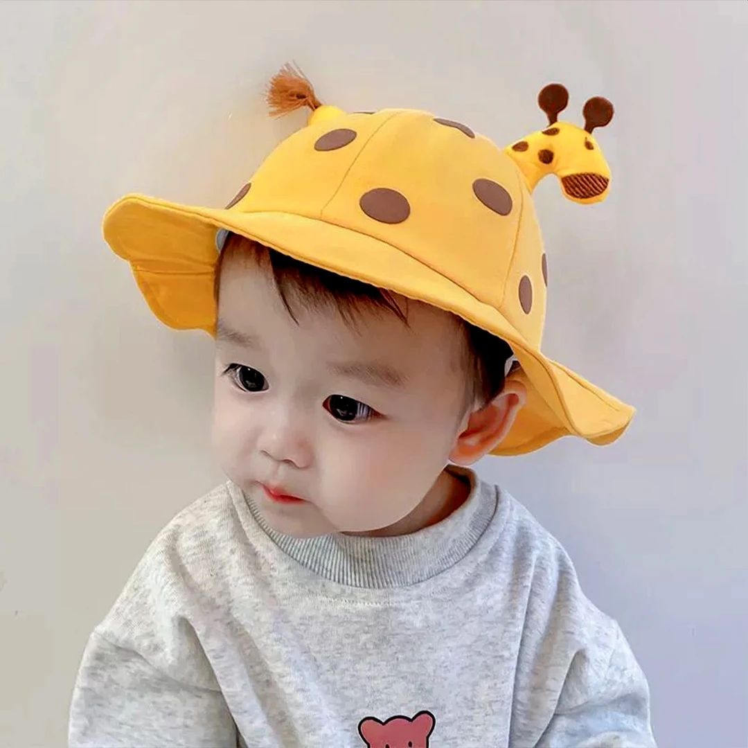 婴儿帽子春夏秋季薄款女宝宝遮阳帽男儿童防晒太阳帽婴幼儿渔夫帽