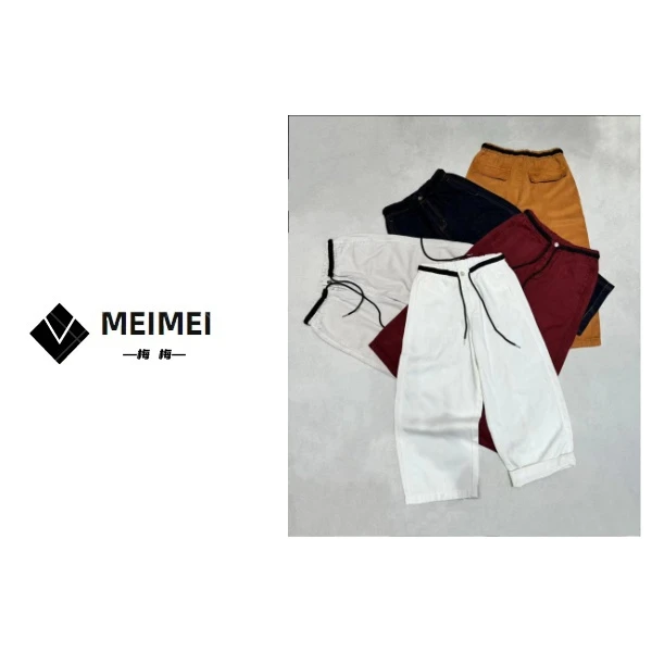 XMM【高品牛仔奶奶裤】夏季款时尚百搭休闲宽松显瘦高腰牛仔裤H9782