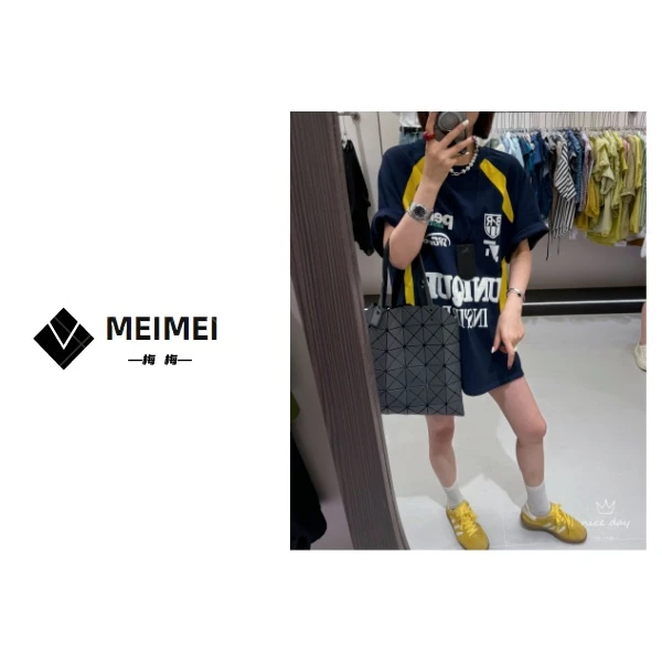 XMM.【发泡印花短袖T】夏季新款时尚百搭休闲宽松显瘦短袖T恤37825