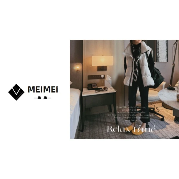 XMM.【大拉链马甲】羽绒服秋冬短款显示时尚百搭潮流大拉链保暖8626