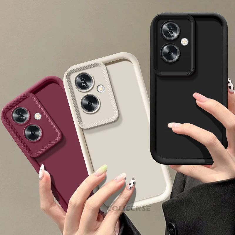 OPPOA2手机壳全包边气囊防摔保护PJG110天眼硅胶软套纯色网红新款