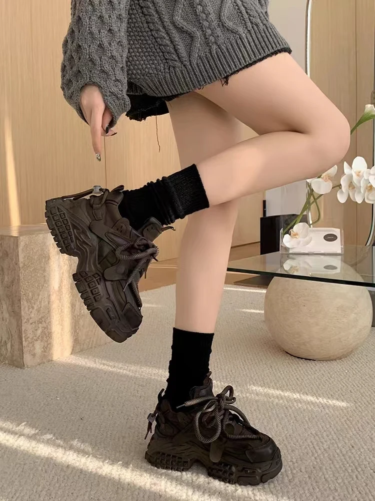 新款欧货复古做旧老爹鞋7825x15/u仓