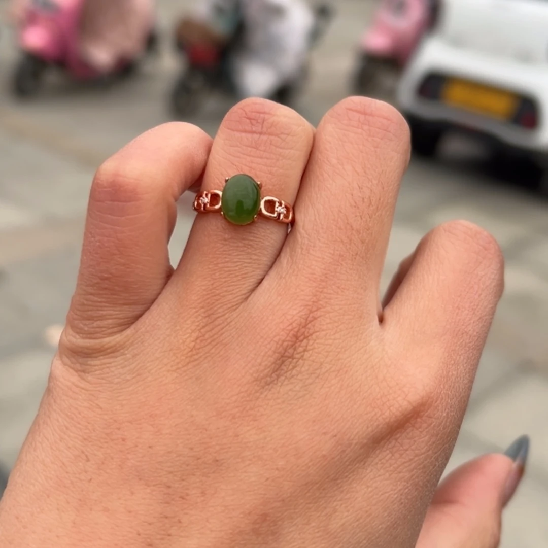 【闪购商品】和田玉戒指合金