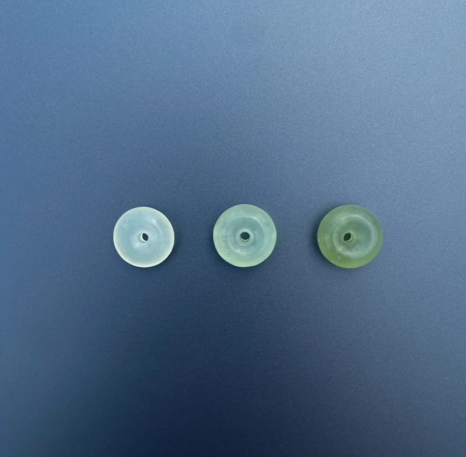 【文宇福利】纯天然蛇纹石玉未镶嵌多样性发其一小平安扣