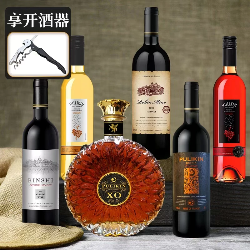 【佳总专属】普利金·贝蒂亚干红葡萄酒16.8%vol 750ml(单太阳六支)