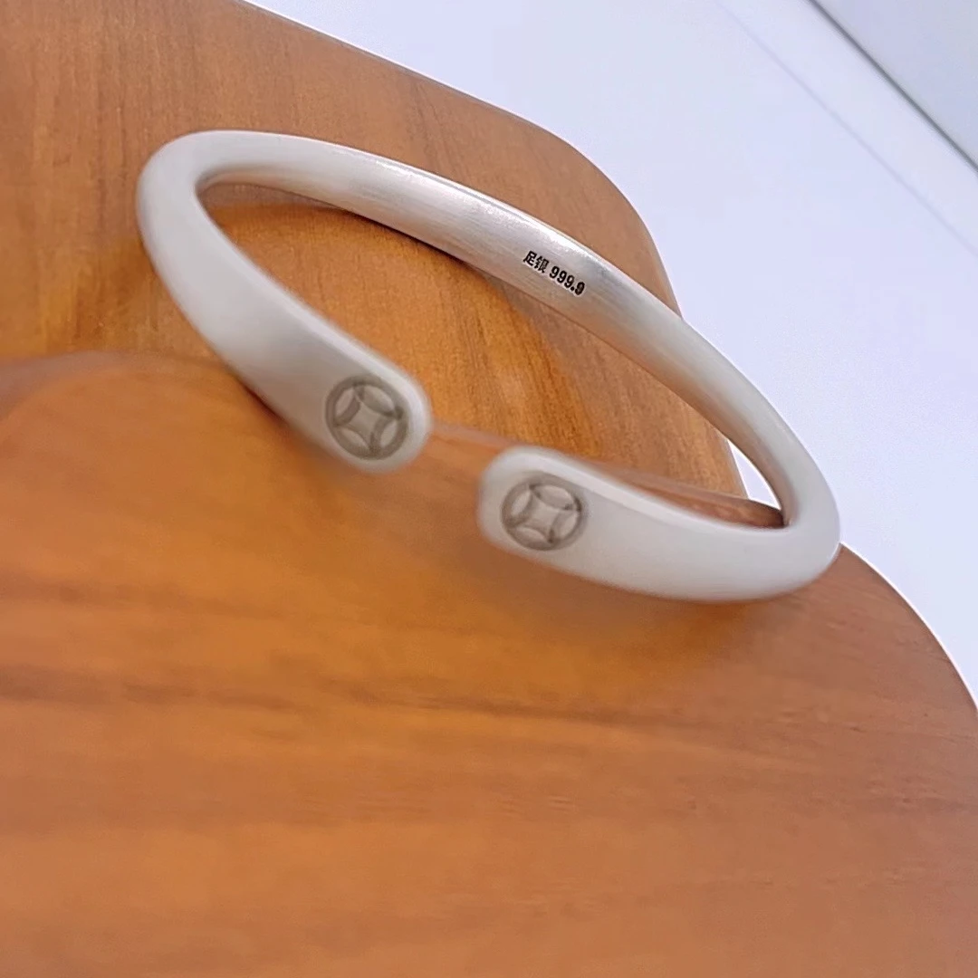 足银银制品 足银999.9手镯