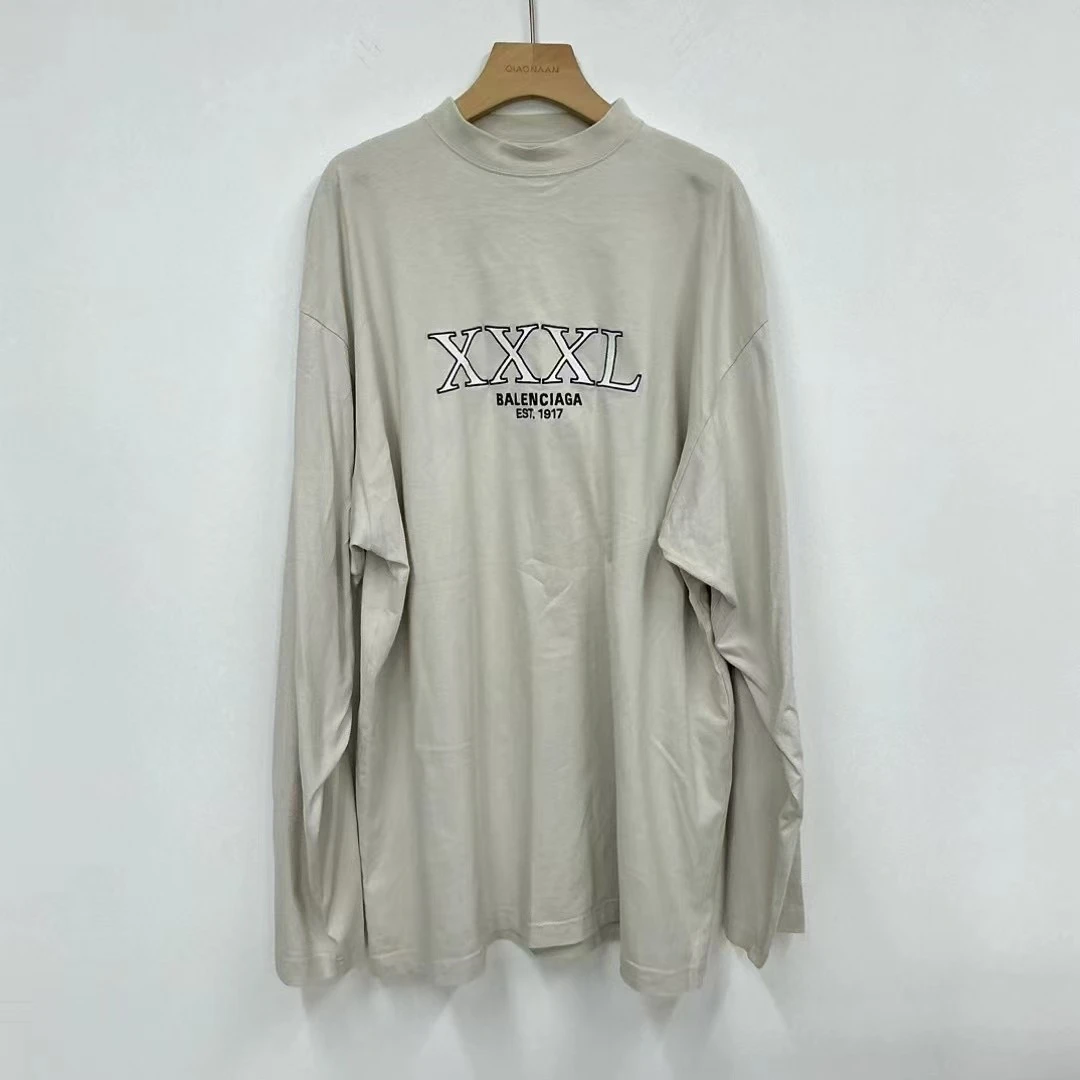 Balenciaga巴黎世家3xl长袖 全新未使用l码