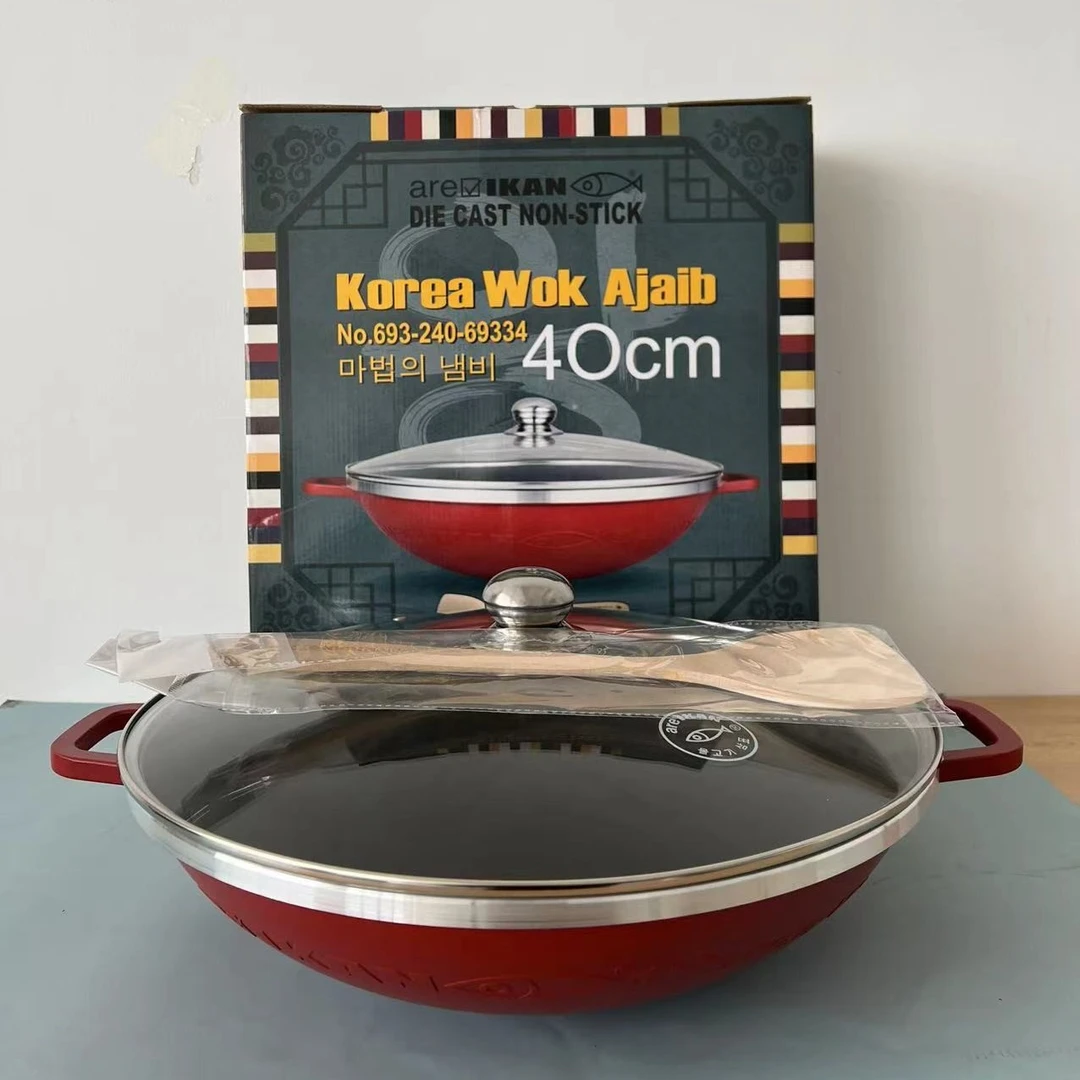 40cm不粘炒锅（带盖）