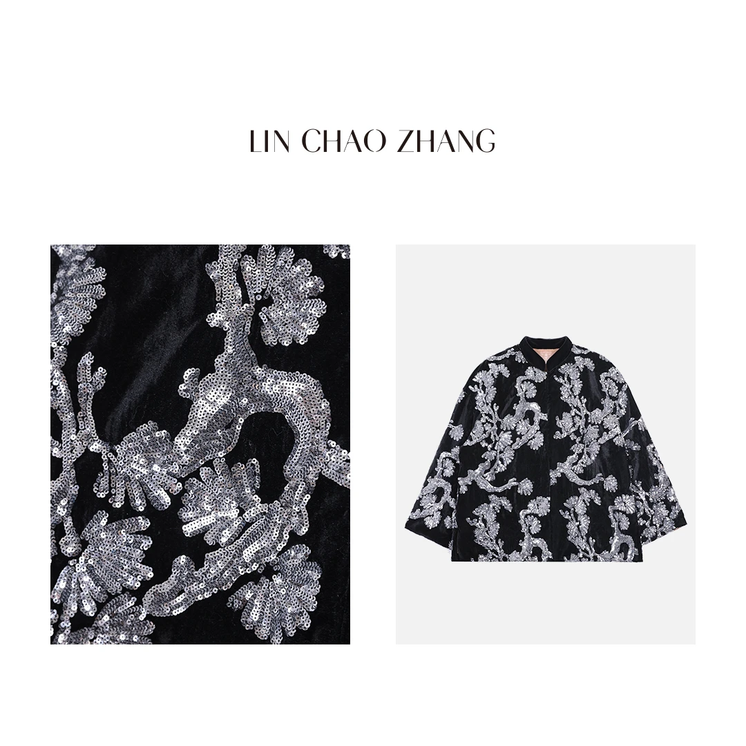 【龙鳞骨瓷】满版龙鳞骨瓷羽绒外套 LW230713