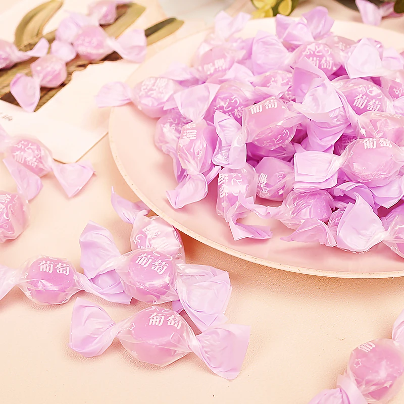 萌么么新品果味糖果白桃葡萄柠檬味高颜值多彩糖休闲零食小颗粒糖