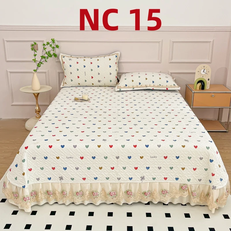 2024新款防滑宝宝绒绗缝床盖单人双人床盖婴儿绒牛奶绒大尺寸床单