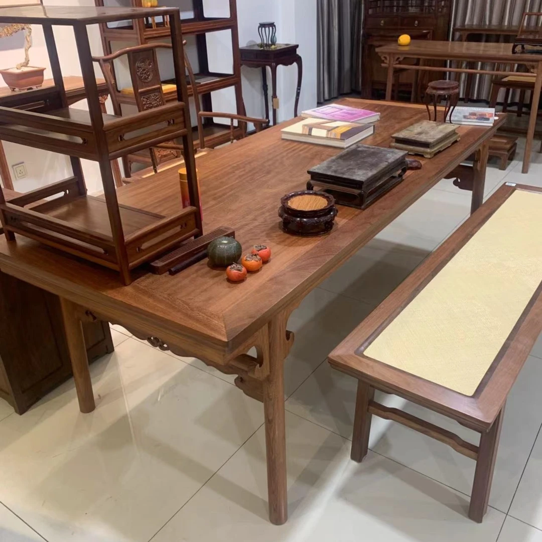 铁力2m云牙大画案