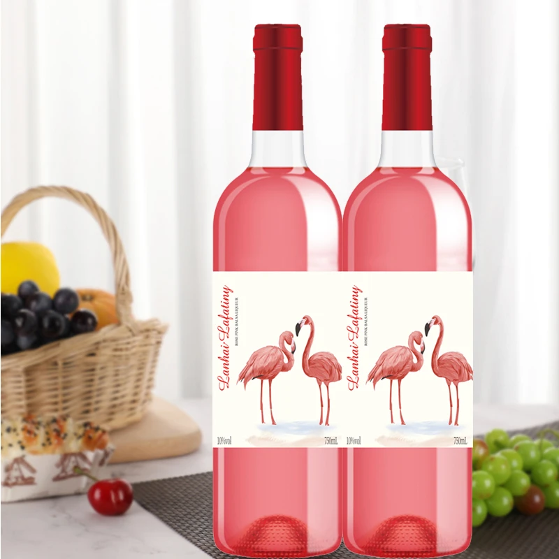 网红粉芭乐半甜果酒甜酒微醺聚会约会晚安酒10度750毫升水果果香