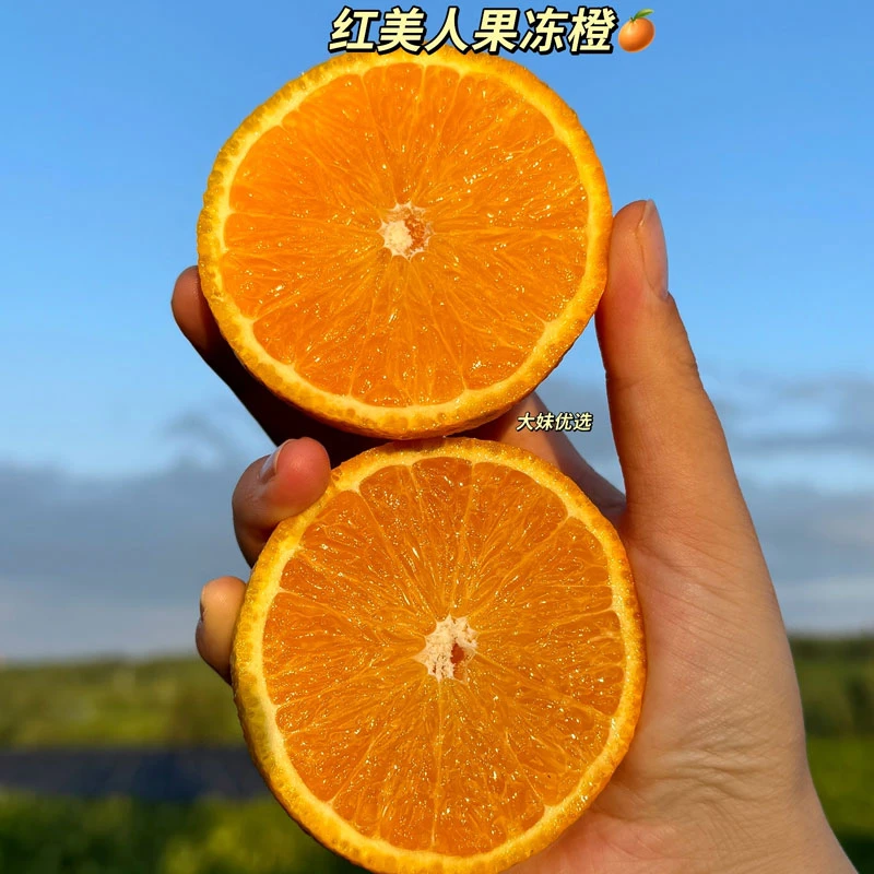 【吴大妹专属】红美人爱媛果冻橙新鲜手剥橙4.5-5斤 酸甜多汁
