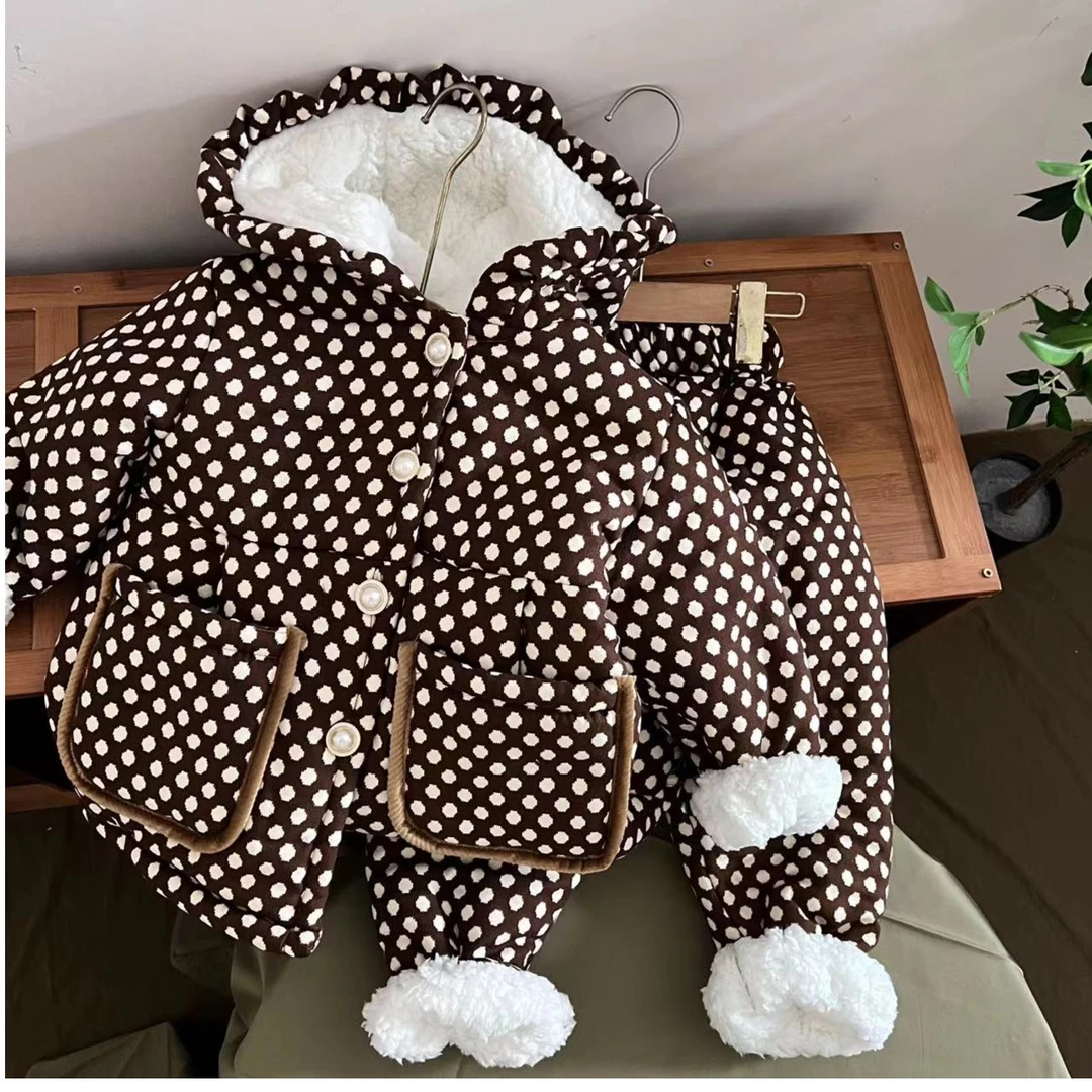 B6-1112女童冬季加绒加厚家居服(23885)