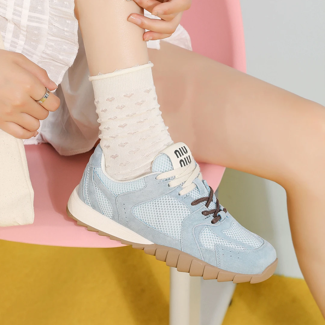 【清仓】轻便德训鞋女2024春季新款休闲鞋子舒适百搭阿甘鞋