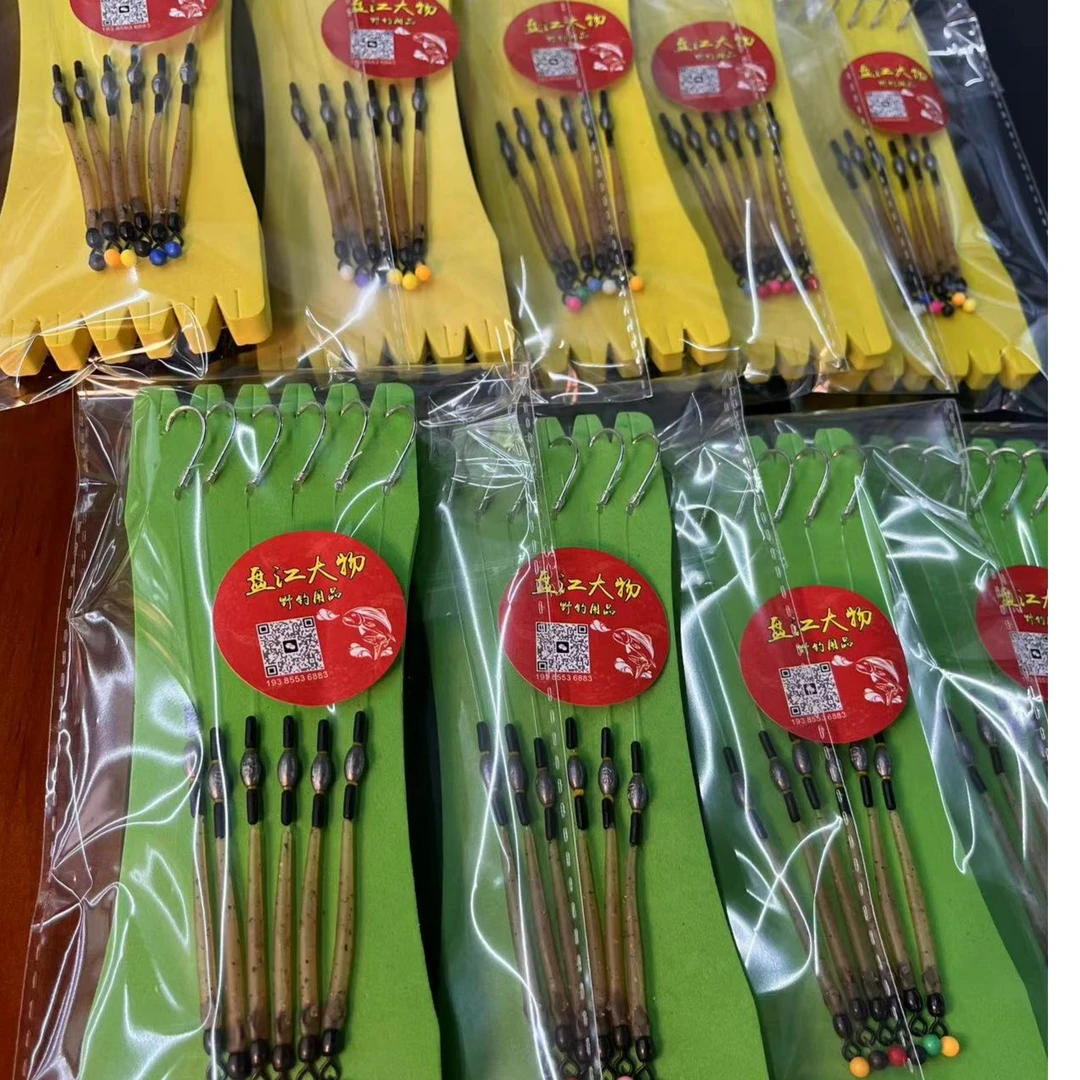 纯手工远投抛竿传统线组