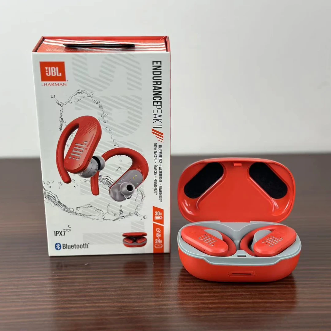 99新 JBL JBL peak2无线蓝牙耳挂式耳塞运动耳机