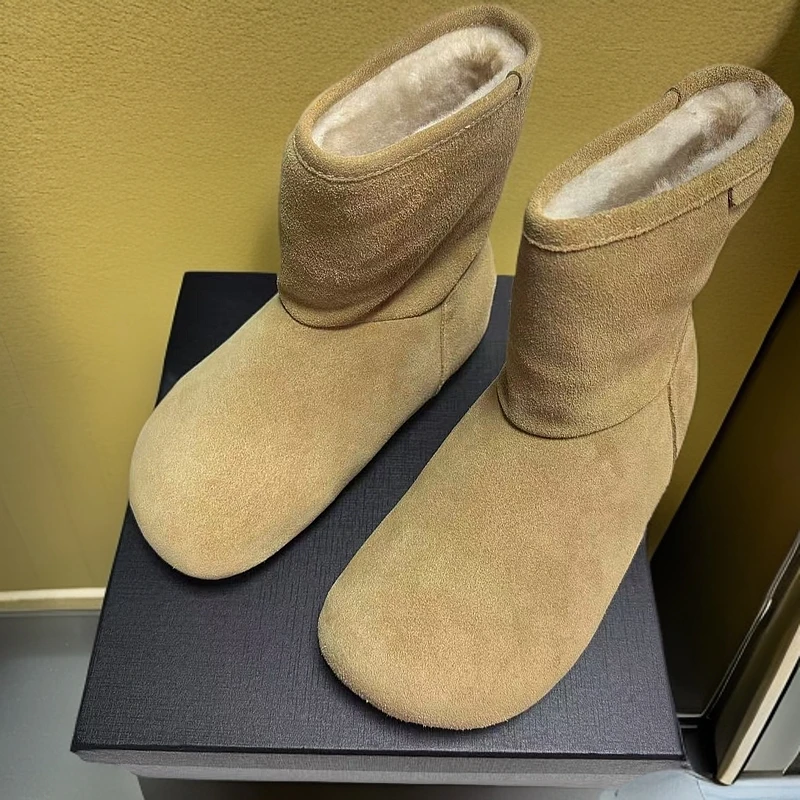 u家24款防滑保暖雪地靴